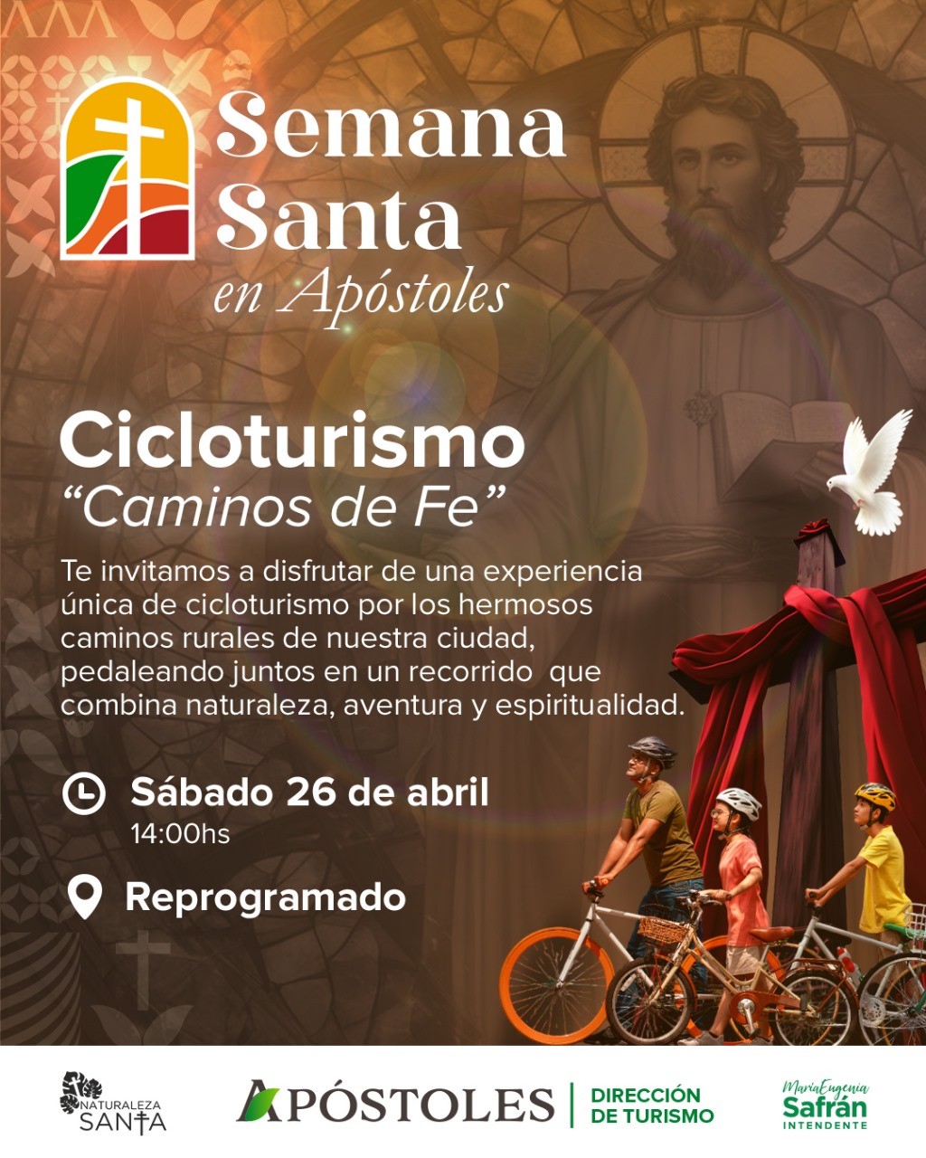Por Cuestiones Climáticas se Reprograma la Jornada de Cicloturismo