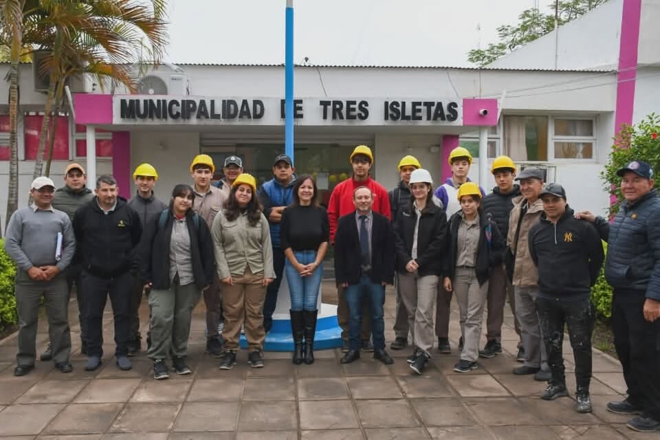 TRES ISLETAS: POR TERCER AÑO CONSECUTIVO, ESTUDIANTES DE LA EET N° 20 REALIZARON SUS PRÁCTICAS PROFESIONALIZANTES EN EL MUNICIPIO