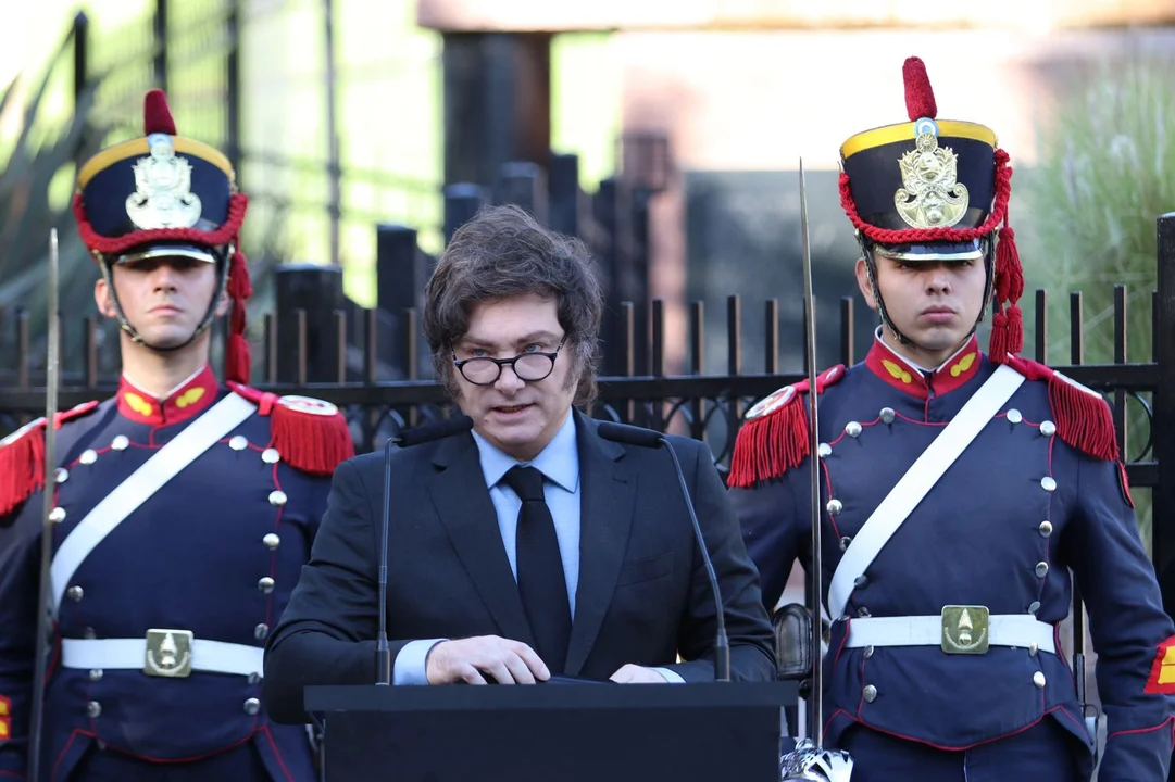 Discurso completo de Javier Milei en el acto por los 43 años del inicio de la Guerra de Malvinas