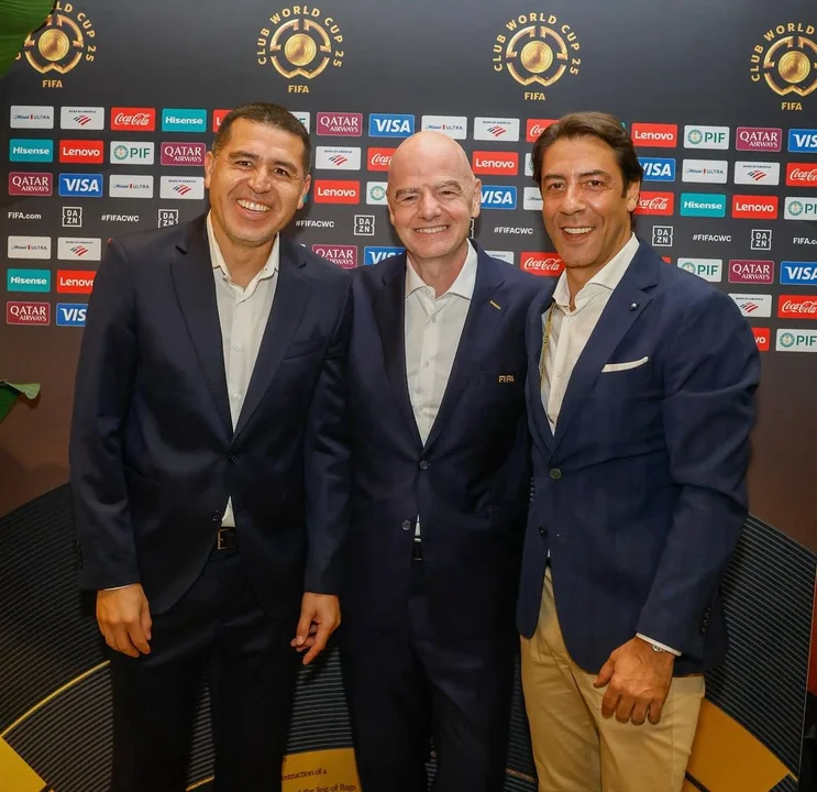 720 (17).webp El presidente de la FIFA elogió a Boca: “Me encantó ver la pasión de los hinchas”
