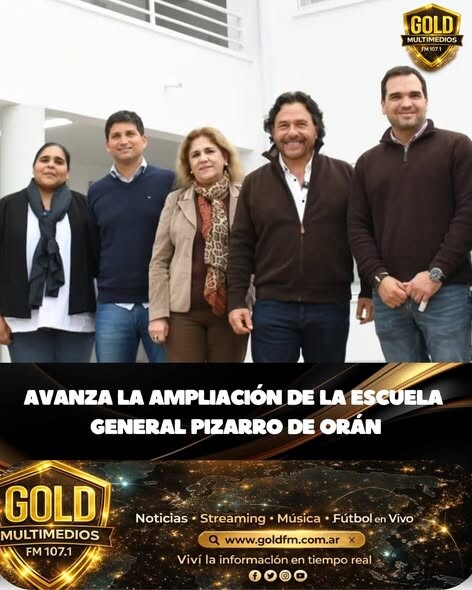 AVANZA LA AMPLIACIÓN DE LA ESCUELA GENERAL PIZARRO DE ORÁN