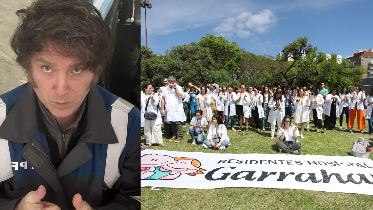 Javier Milei sobre la crisis del hospital de niños: «Los ñoquis kirchneristas del Garrahan le quitan recursos»