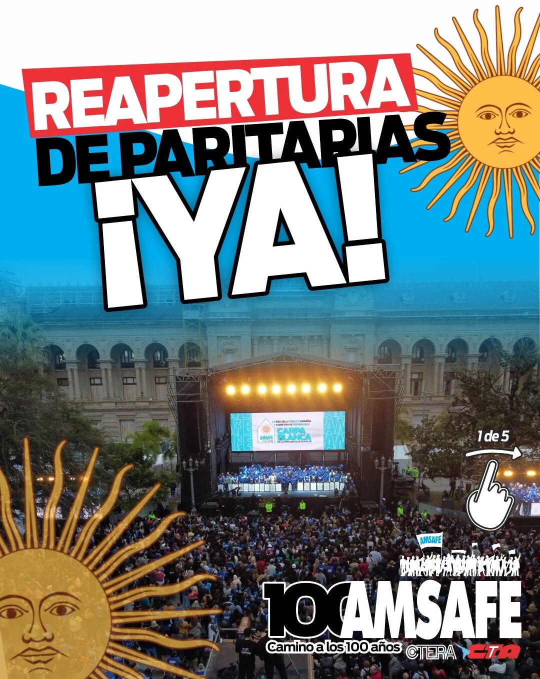 AMSAFE exige la reapertura urgente de las paritarias y acusa al Gobierno de «negar la realidad»