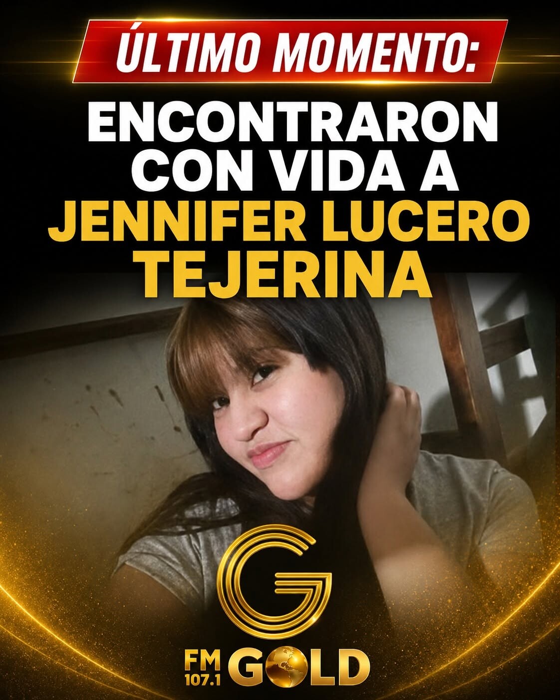 Encontraron con vida a Jennifer Lucero Tejerina en Orán