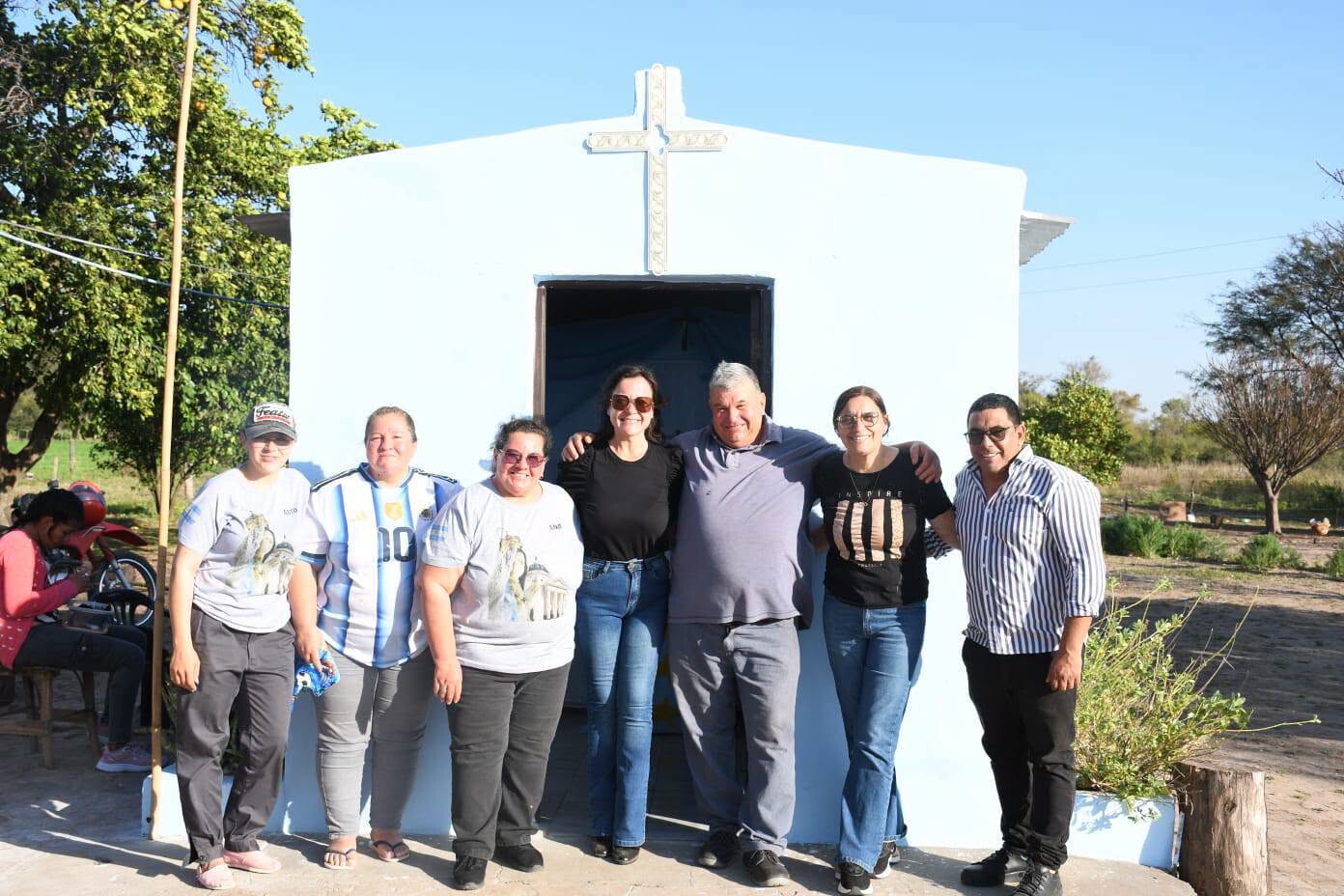 TRES ISLETAS: LA JEFA COMUNAL ACOMPAÑÓ LA FIESTA DE FE Y TRADICIONES EN EL DÍA DE LA VIRGEN DE ITATÍ