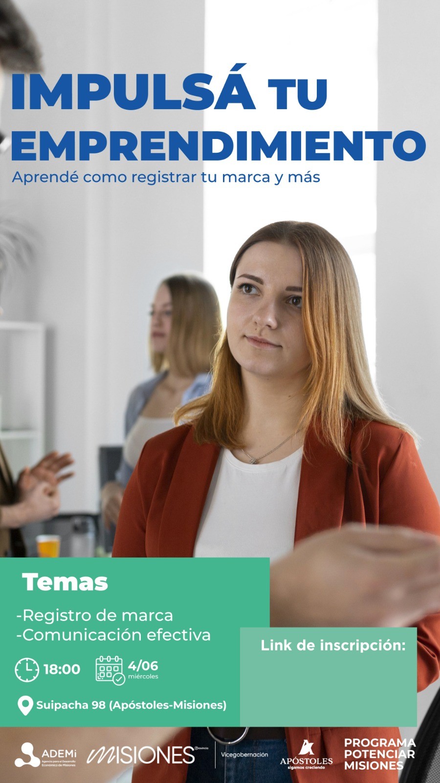 Inscripción a Jornada de Innovación y Financiamiento
