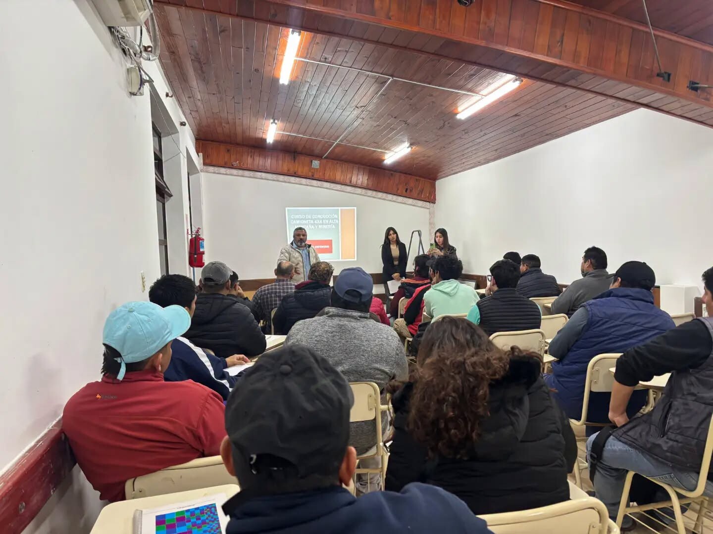 Curso de manejo y transporte seguro en Oran