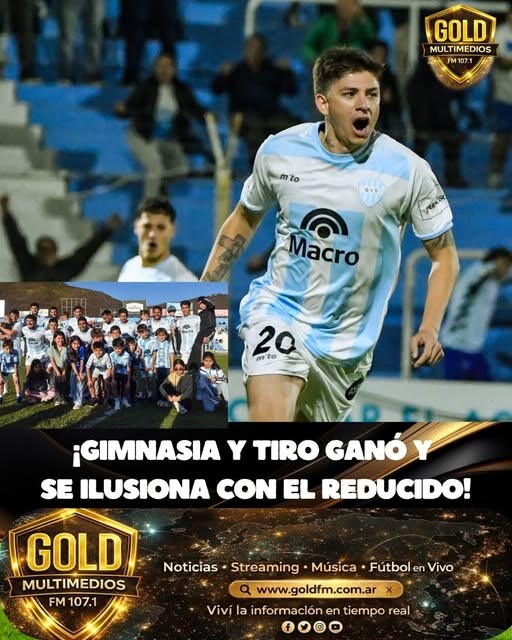 Gimnasia y tiro ganó y se ilusiona con el reducido