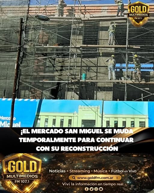 El mercado san miguel se muda temporalmente para continuar con su reconstrucción