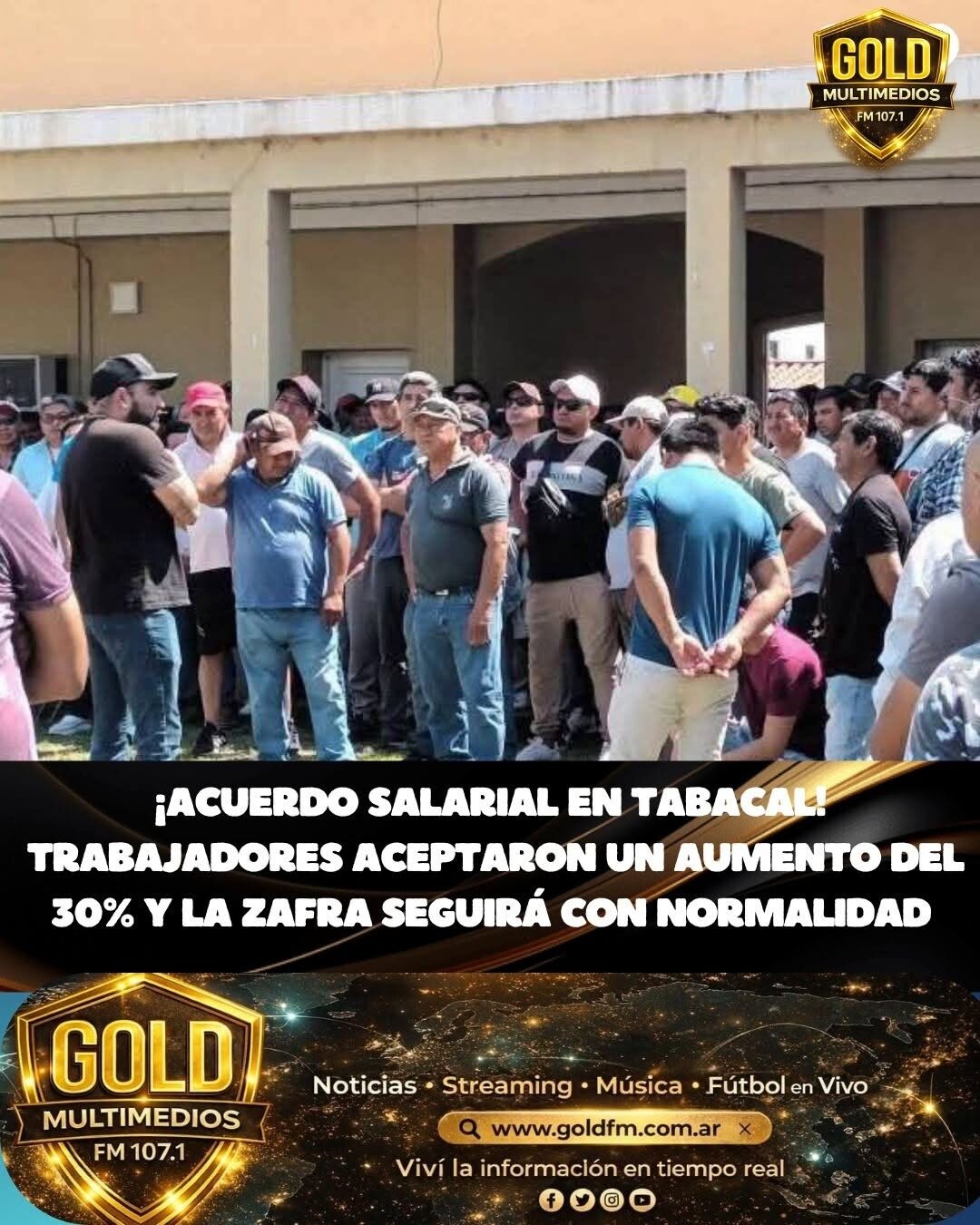 Acuerdo salarial en Tabacal: aprobaron un aumento del 30% y la zafra continuará con normalida