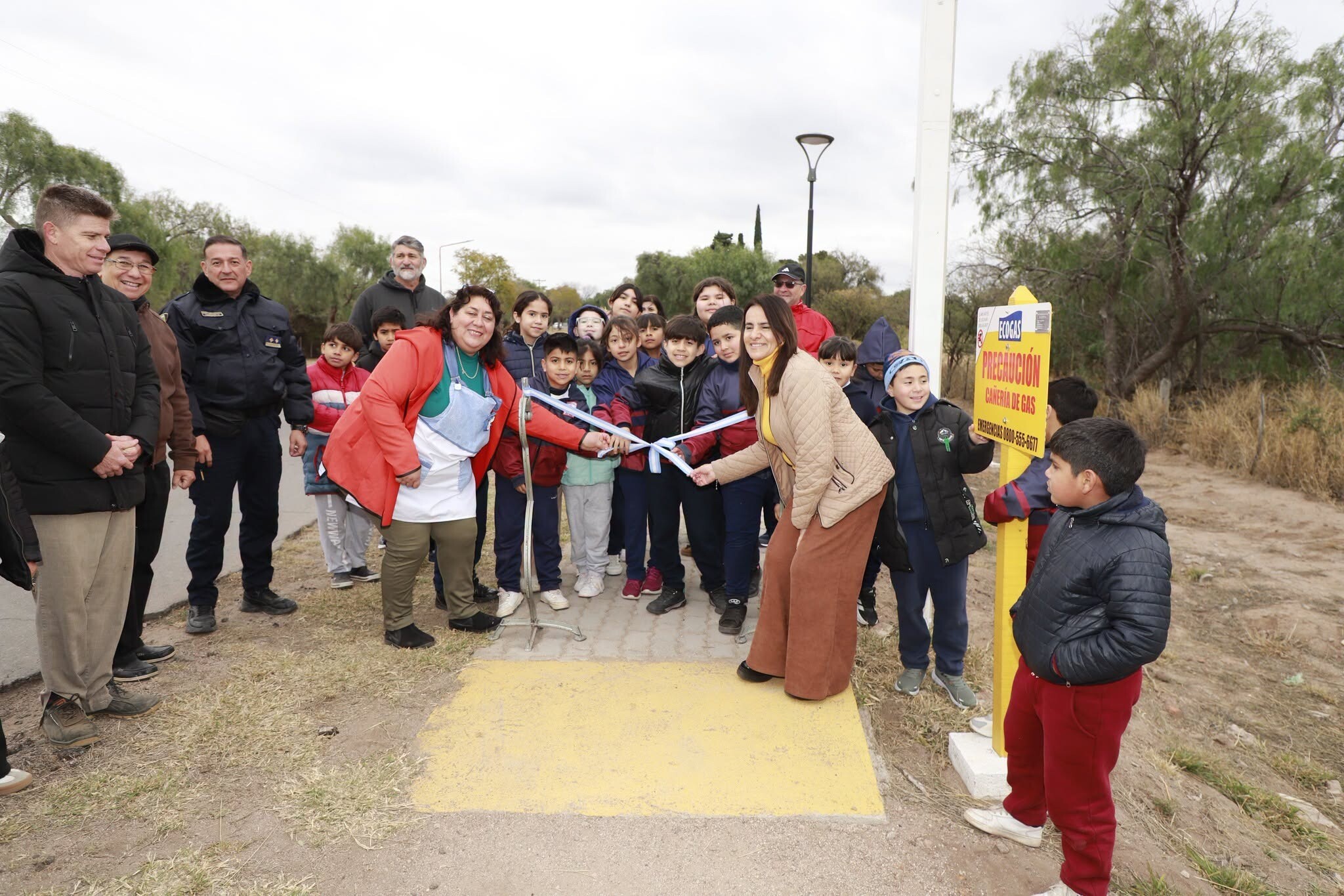 Quilino inauguró la obra de refuncionalización de la ciclovía “Huellas que nos unen”