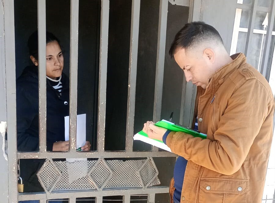EL IPDUV COMENZÓ EL RELEVAMIENTO EN EL BARRIO 10 DE MAYO PARA LA ESCRITURACIÓN
