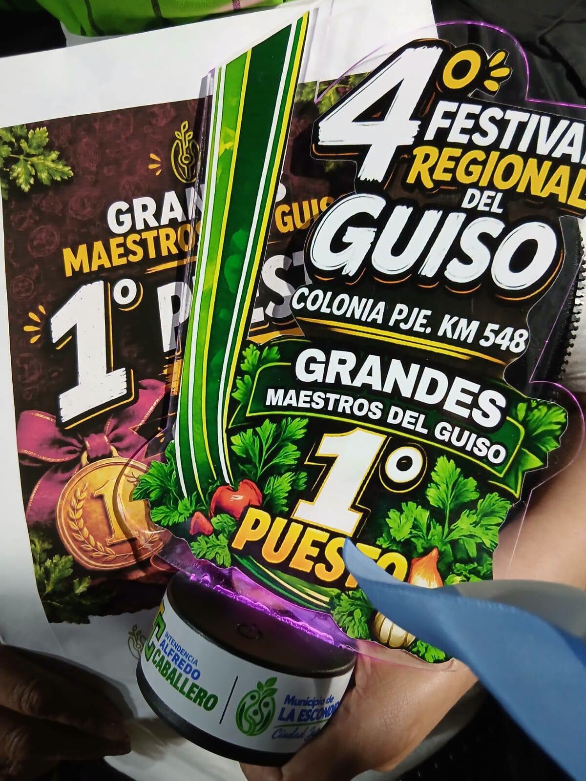 TRES ISLETAS: Betsabé Argañaraz, ganadora del 4° Festival Regional del Guiso