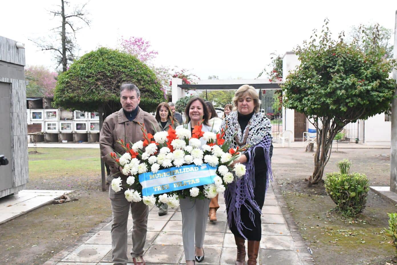 89° ANIVERSARIO DE TRES ISLETAS: LA GESTIÓN MUNICIPAL PARTICIPÓ DE LAS DISTINTAS ACTIVIDADES PROTOCOLARES