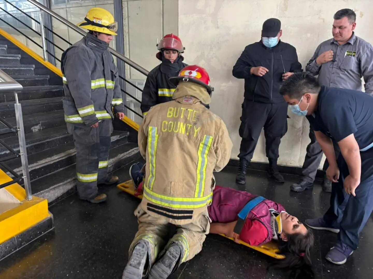 Simulacro en el Hospital San Vicente de Paúl: capacitación y prevención ante emergencias
