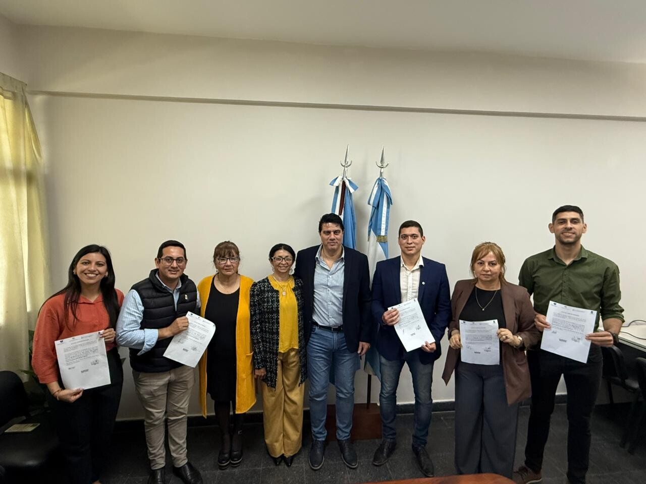 78.jpeg FH: Se realizó acto de toma de posesión de cargos del gabinete