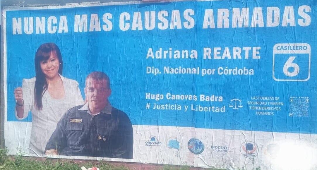 CÓRDOBA: Adriana Rearte lanzó su candidatura a diputada nacional con eje en los derechos humanos del personal policial