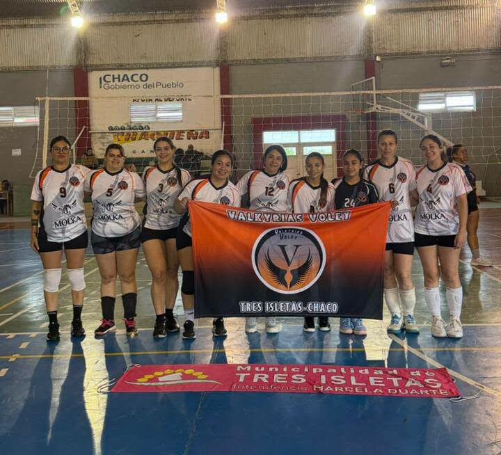 TRES ISLETAS: EL EQUIPO DE VÓLEY VALKYRIAS OBTUVO EL SUBCAMPEONATO EN LAS GARCITAS