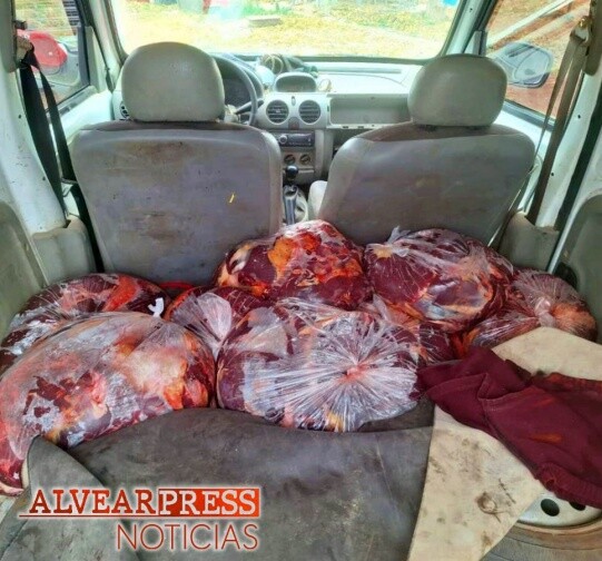 ABIGEATO | La Policía Rural secuestró 120 kilos de carne sin documentación de origen en Alvear