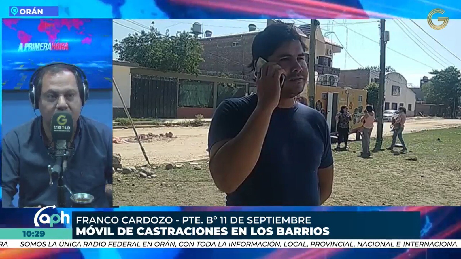 Móvil de castraciones se traslada al barrio 11 de septiembre