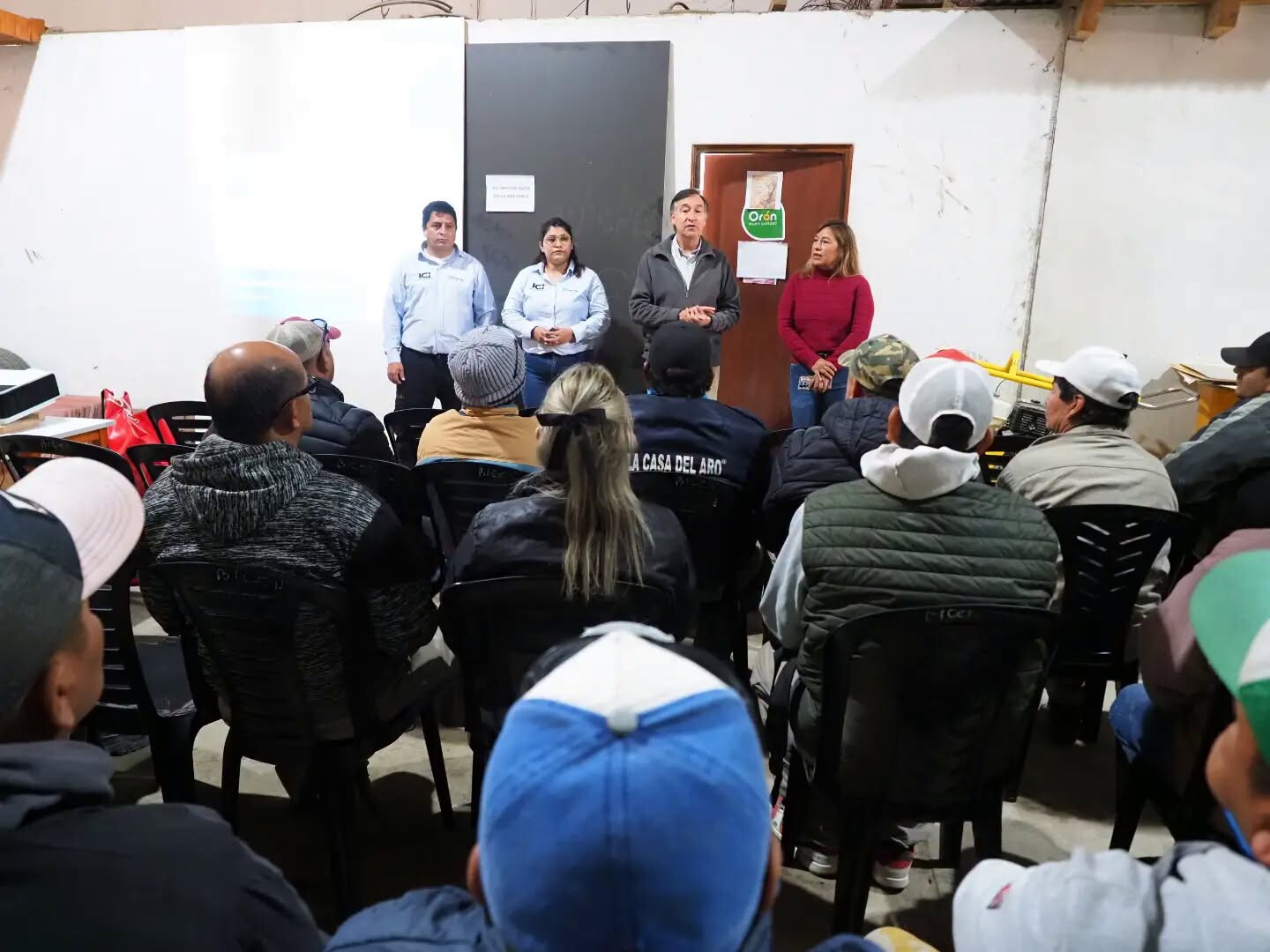 Personal de infraestructura de Oran se capacitó en seguridad para trabajos de altura y demolición