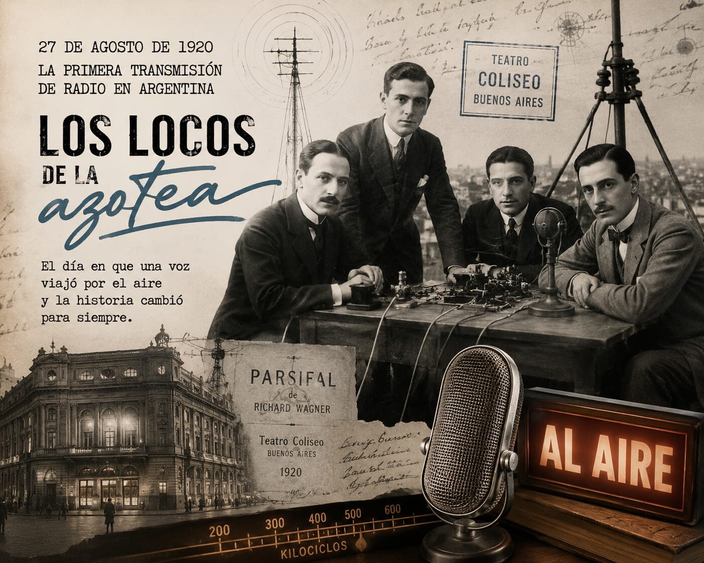 Del “aire” a todas las pantallas: la radio, 106 años después