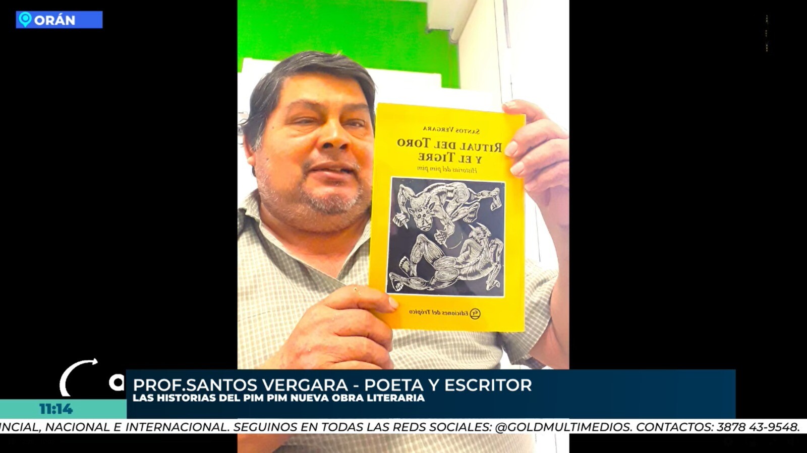 Nueva obra de Santos Vergara sobre las historias del pim pim