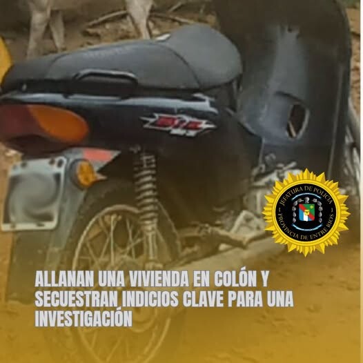 ALLANAN UNA VIVIENDA EN COLÓN Y SECUESTRAN INDICIOS CLAVE PARA UNA INVESTIGACIÓN.