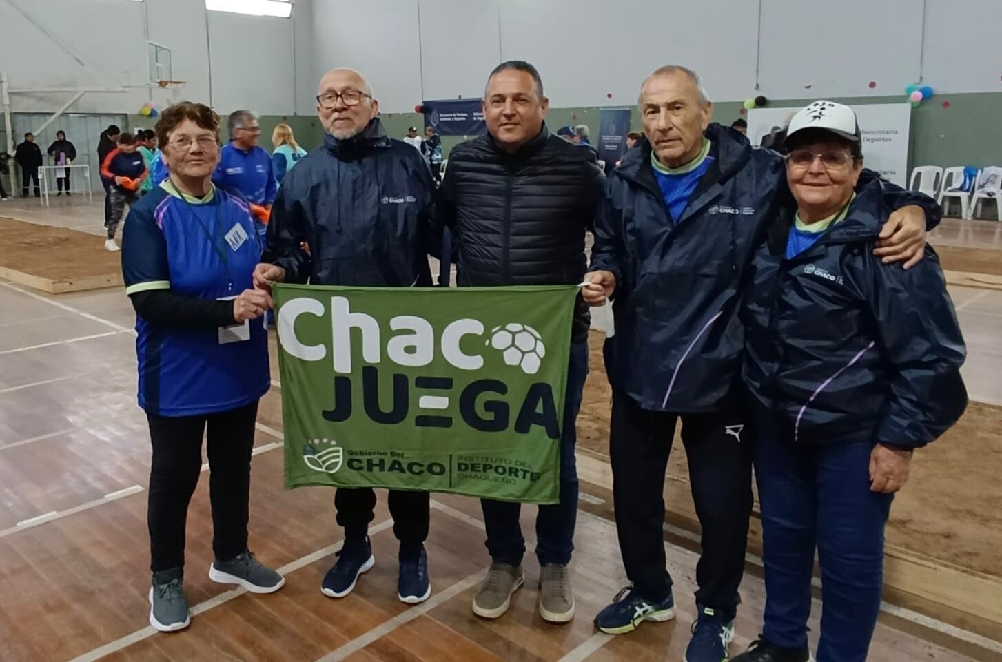 “ CHACO JUEGA” ADULTOS MAYORES: INVITAN A UNA JORNADA RECREATIVA Y DEPORTIVA EN EL POLIDEPORTIVO JAIME ZAPATA