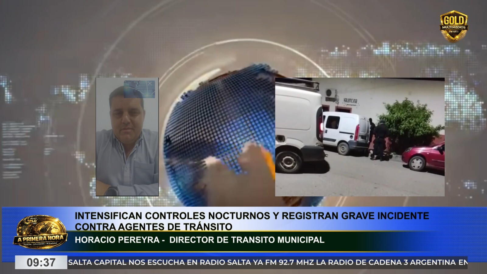 ORÁN: CONTROLES NOCTURNOS Y UN GRAVE INCIDENTE DURANTE OPERATIVOS DE TRÁNSITO