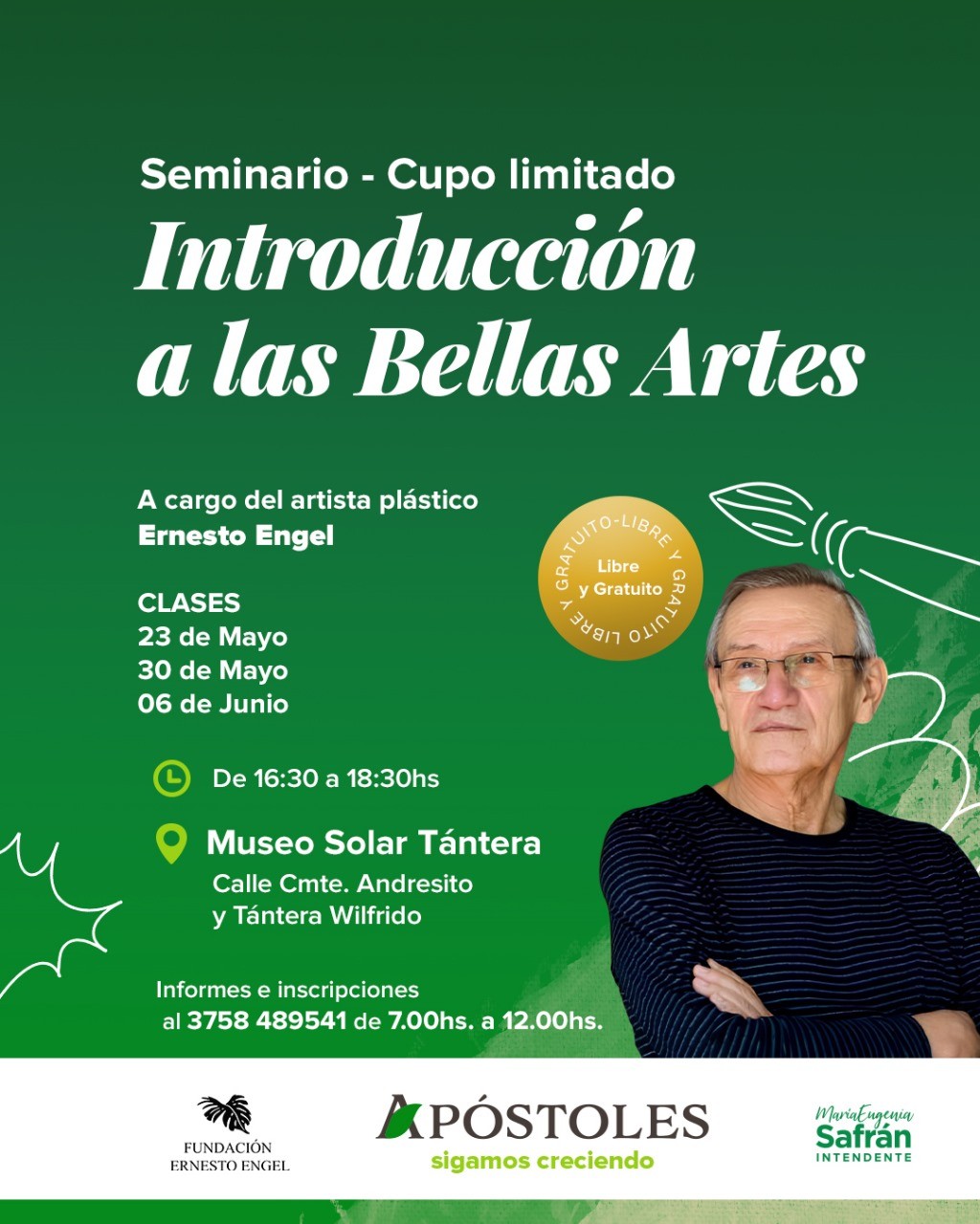 Seminario Introducción a las Bellas Artes en Apóstoles