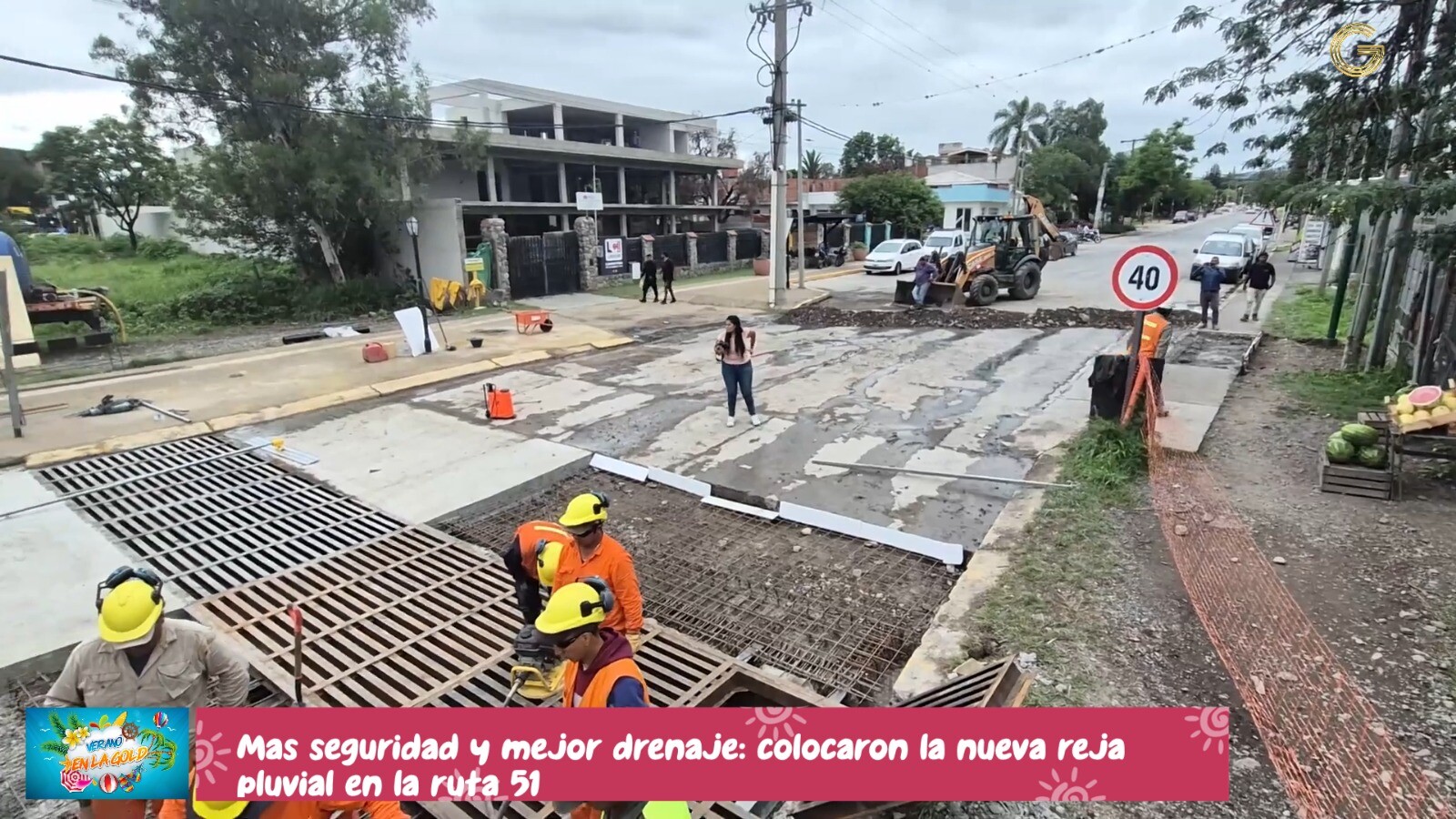 MÁS SEGURIDAD Y MEJOR DRENAJE EN LA RUTA 51