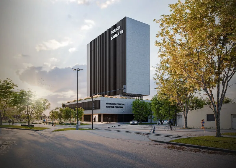 Provincia puso en marcha la construcción de la tercera Estación Policial en la ciudad de Santa Fe
