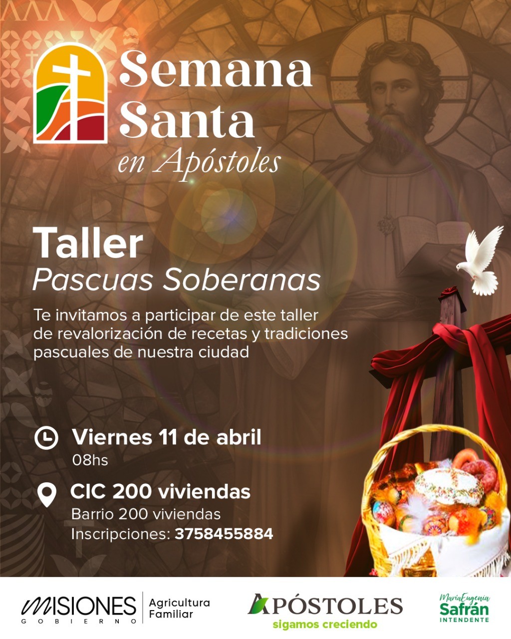 Continúan los Talleres de Pascua Soberana en el barrio 200 Viviendas