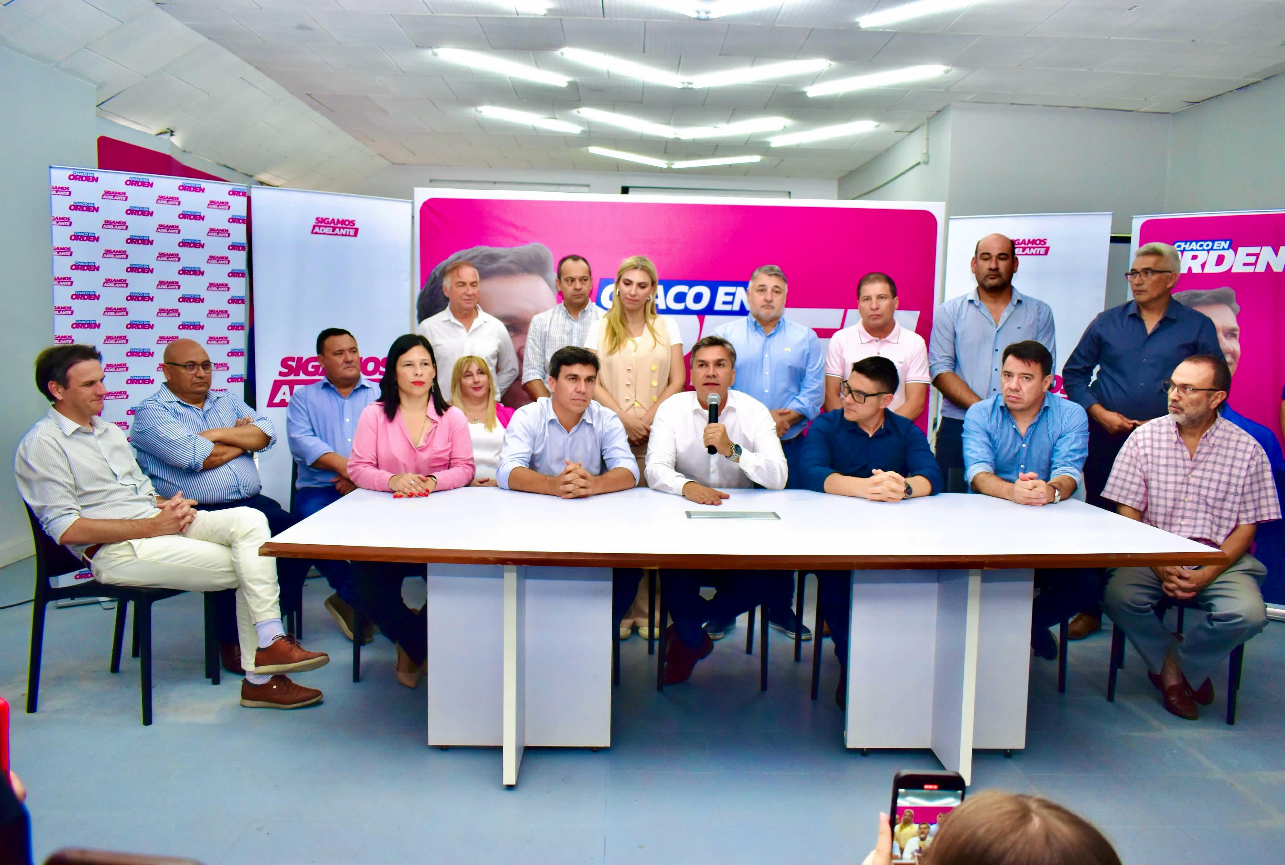 EL GOBERNADOR ZDERO ANUNCIÓ LA INCORPORACIÓN DEL INTENDENTE DE LA VERDE, FEDERICO PEÓN, A “CHACO PUEDE”