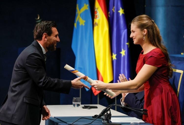Messi recibió el Premio Princesa de Asturias de los Deportes 2026