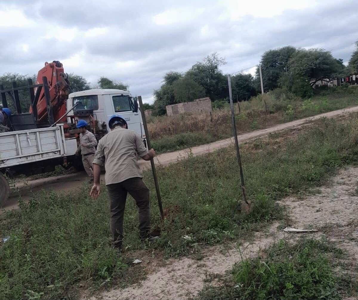 SECHEEP AMPLÍA EL SERVICIO ELÉCTRICO EN EL PARAJE LAS HACHERAS Y SUMA NUEVOS USUARIOS A LA RED