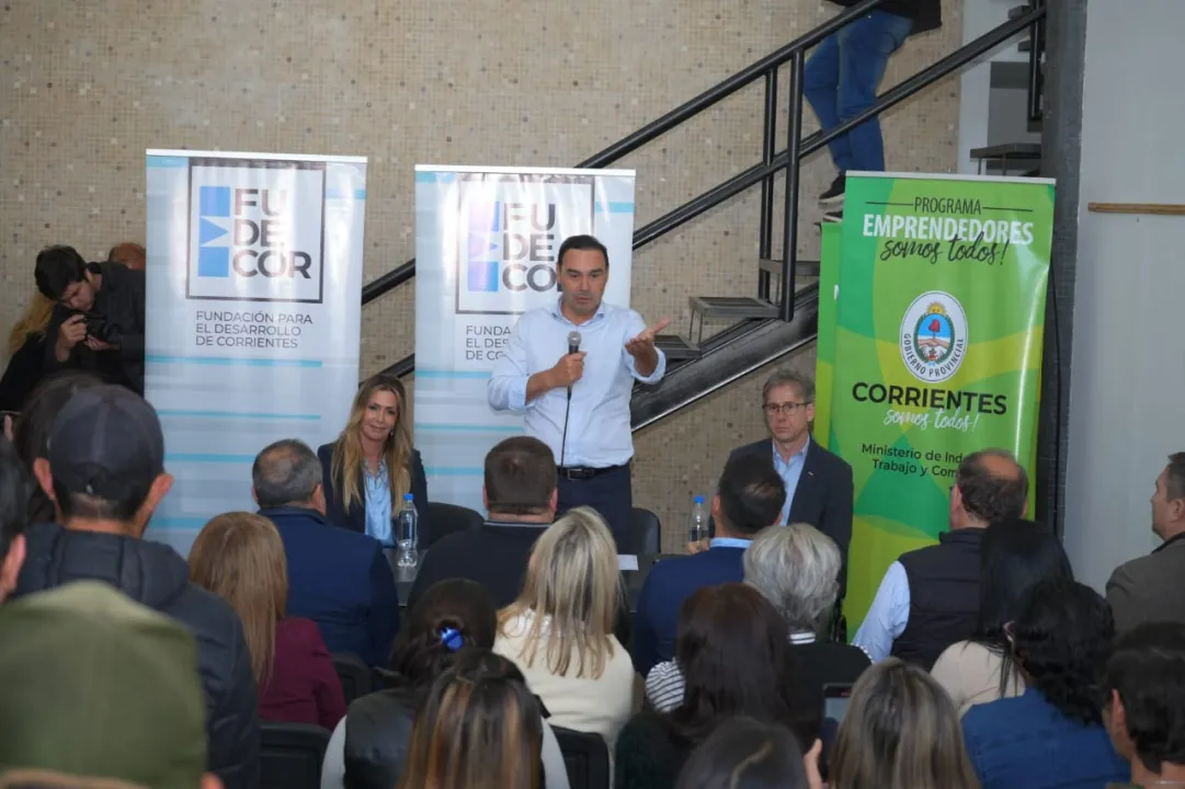 ACTO VALDÉS.webp Valdés inauguró el cuartel de la Brigada de Incendios Forestales de Paso de los Libres