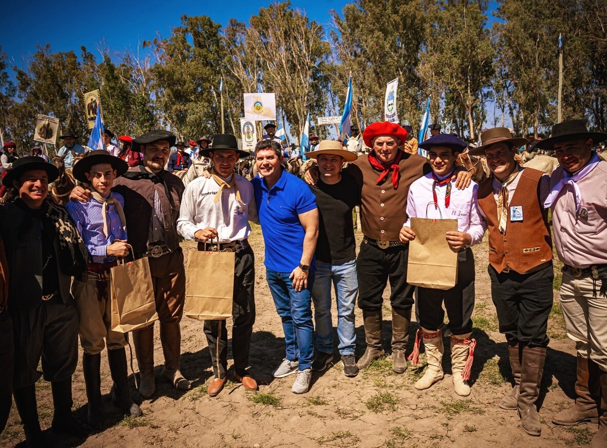 SANTA LUCÍA: jornada junto a la Agrupación Gaucha Nuestra Señora de Santa Lucía