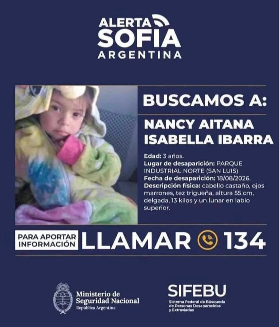 ALERTA SOFIA.jpg ALERTA SOFIA.jpg