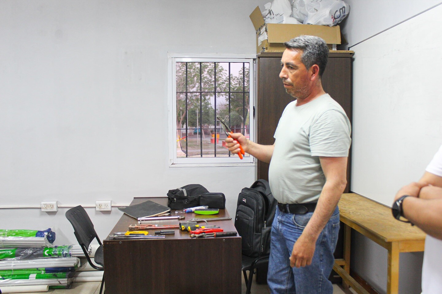 El municipio de Ullum sigue articulando acciones para que mas ulluneros se capaciten en oficios