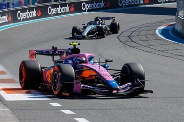 COLAPINTO REDONDEÓ UN GRAN PREMIO DE MIAMI DE F1. GANÓ KIMI ANTONELLI (MERCEDES).