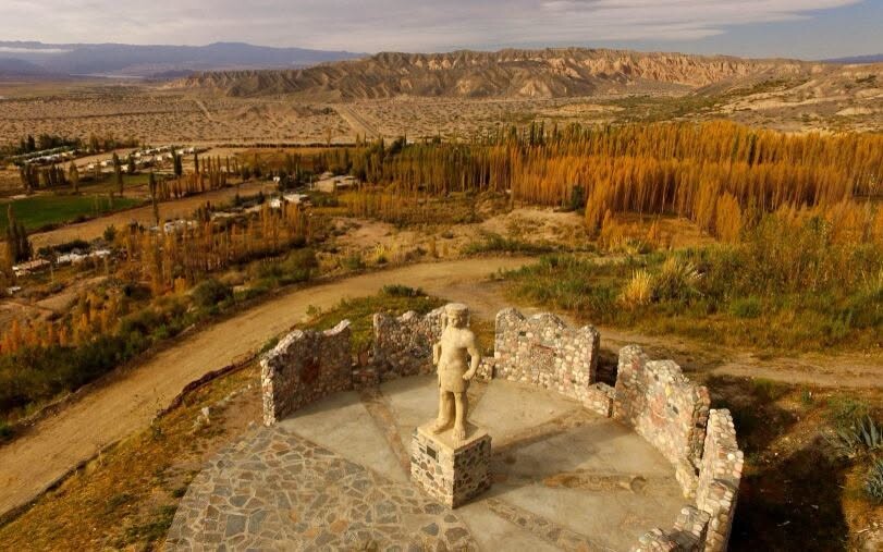 El paraje de Angualasto, IGLESIA, se verá en un importante Canal Nacional