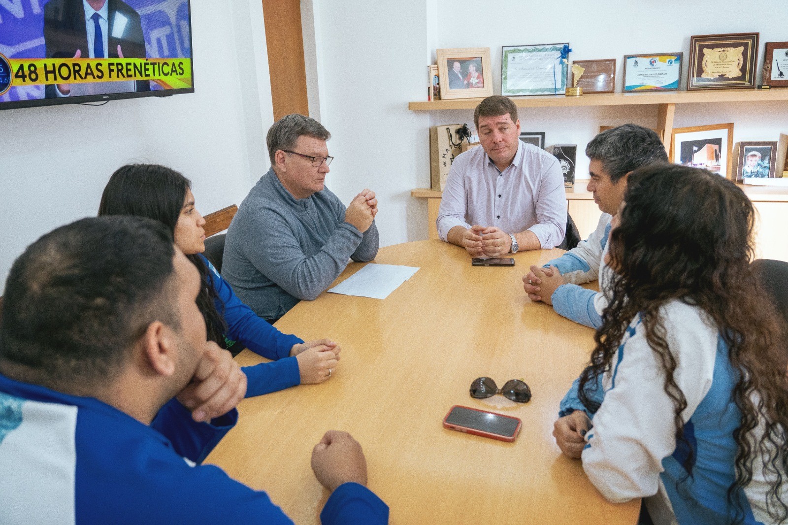 BISS RECIBIÓ A LA  ASOCIACIÓN DE WUSHU CHUBUTENSE DE RAWSON