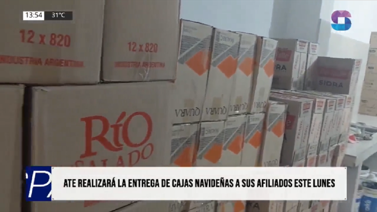 ATE.png ATE confirmó la fecha y llevó tranquilidad por los bolsones navideños