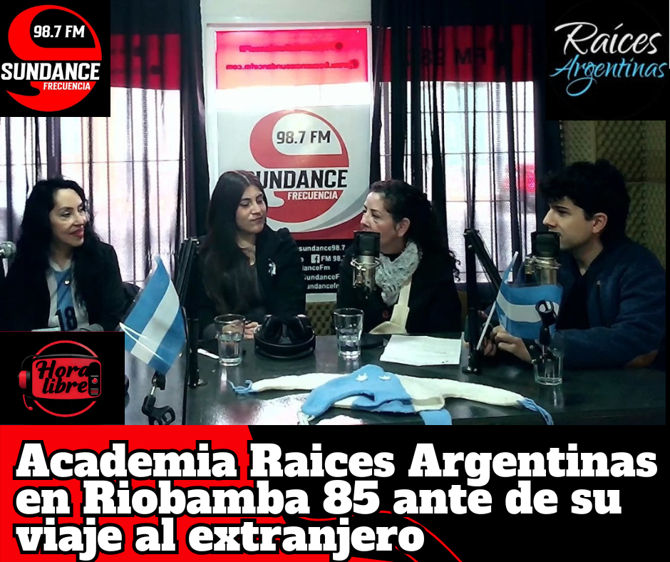 La academia Raíces Argentinas paso por Frecuencia Sundance antes de su gira internacional