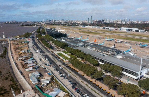 Aeroparque en obras, Ezeiza absorbe operaciones