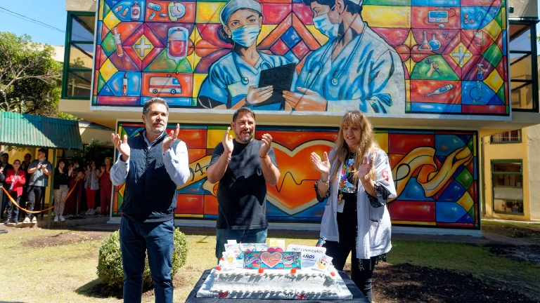 Berazategui: El Hospital Evita Pueblo conmemoró sus 31 años