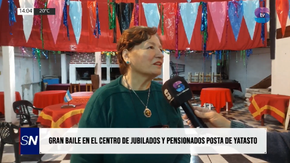 BAILE EN EL CENTRO DE JUBILADO.png Gran baile del Centro de Jubilados Posta de Yatasto este sábado en Metán