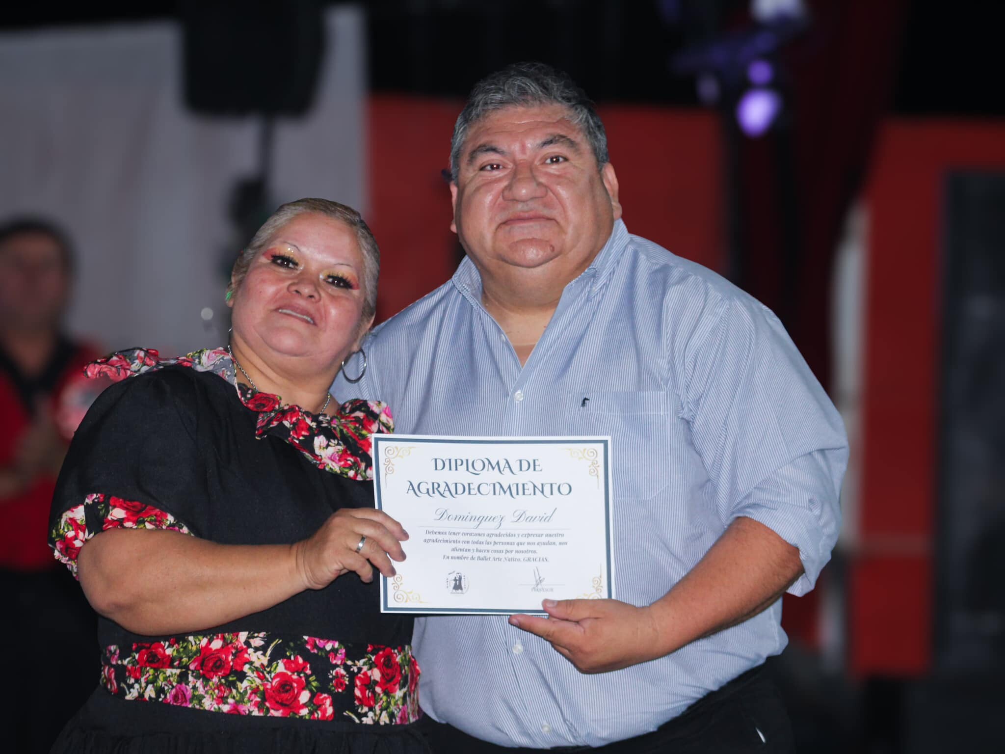 Presentando un gran espectáculo La Peña del Ballet Arte Nativo copó el camping de Ullum